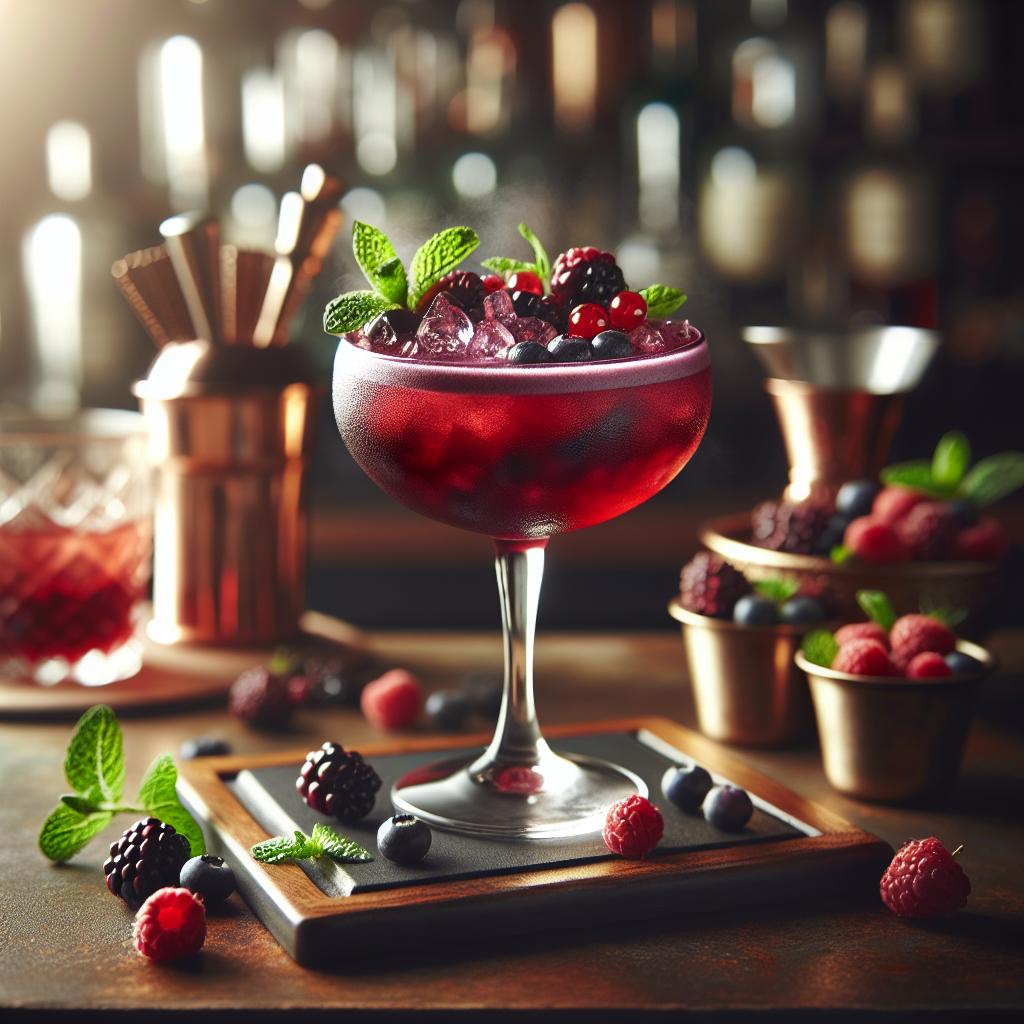 Berry Crush (Geraldine's Cocktail)