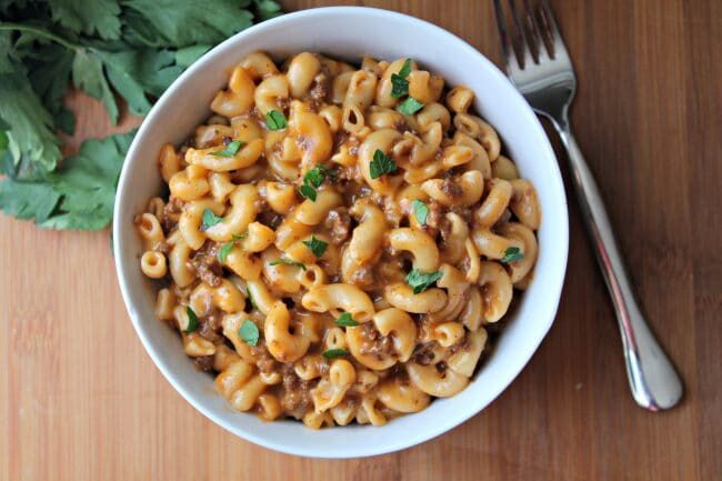 Cheeseburger Mac / Copy Cat Hamburger Helper