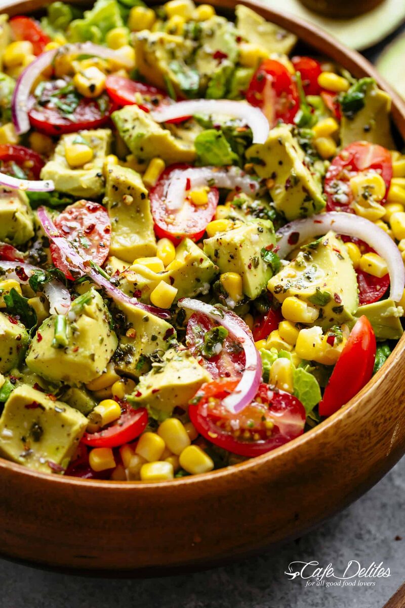 Corn and Avocado Salad