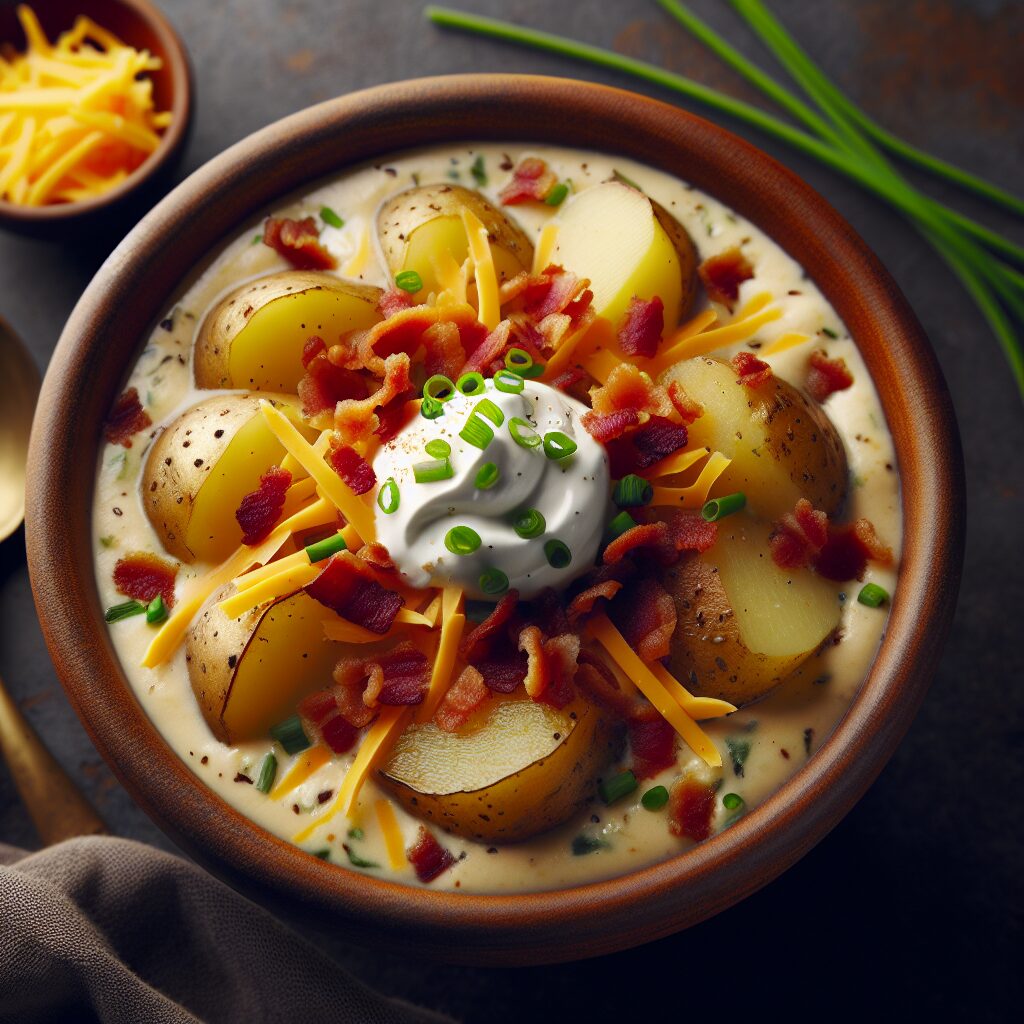 Crock Pot Loaded Baked Potato Soup