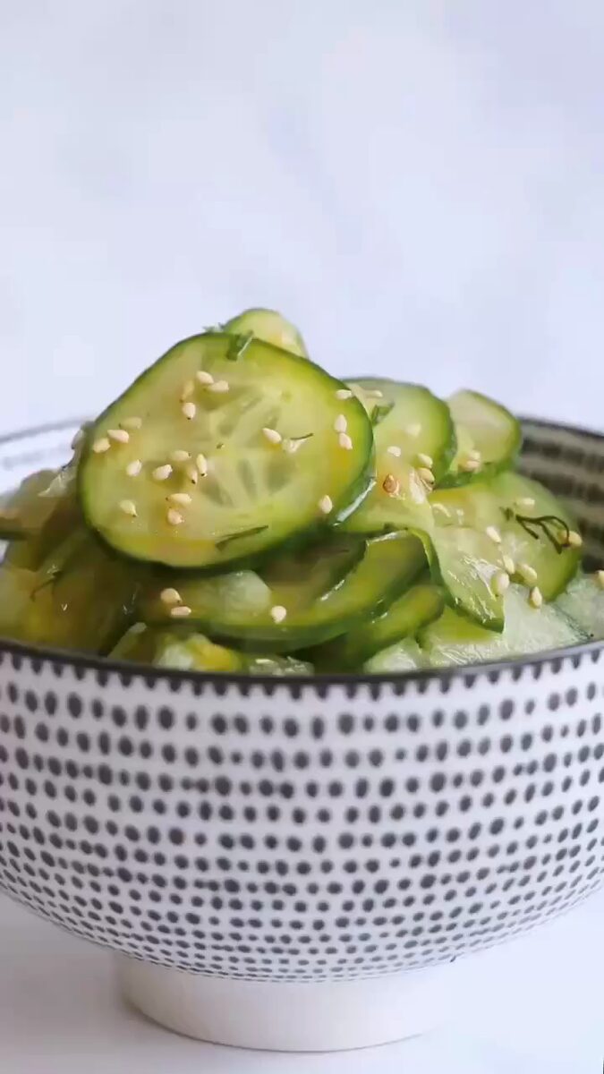 Cucumber Sesame Salad