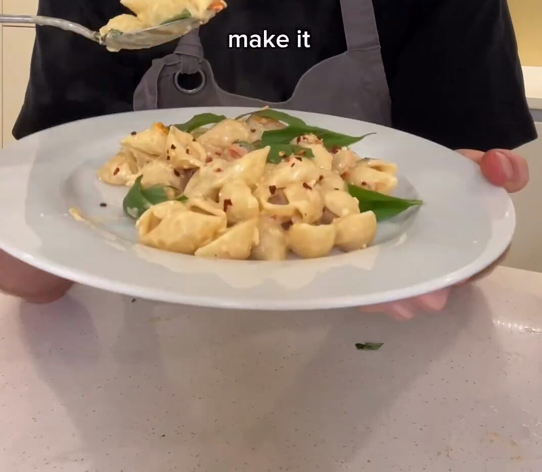 Feta Pasta with Cherry Tomatoes