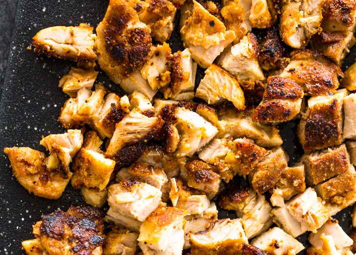 Grilled Chicken for Tacos, Burritos, or Salads