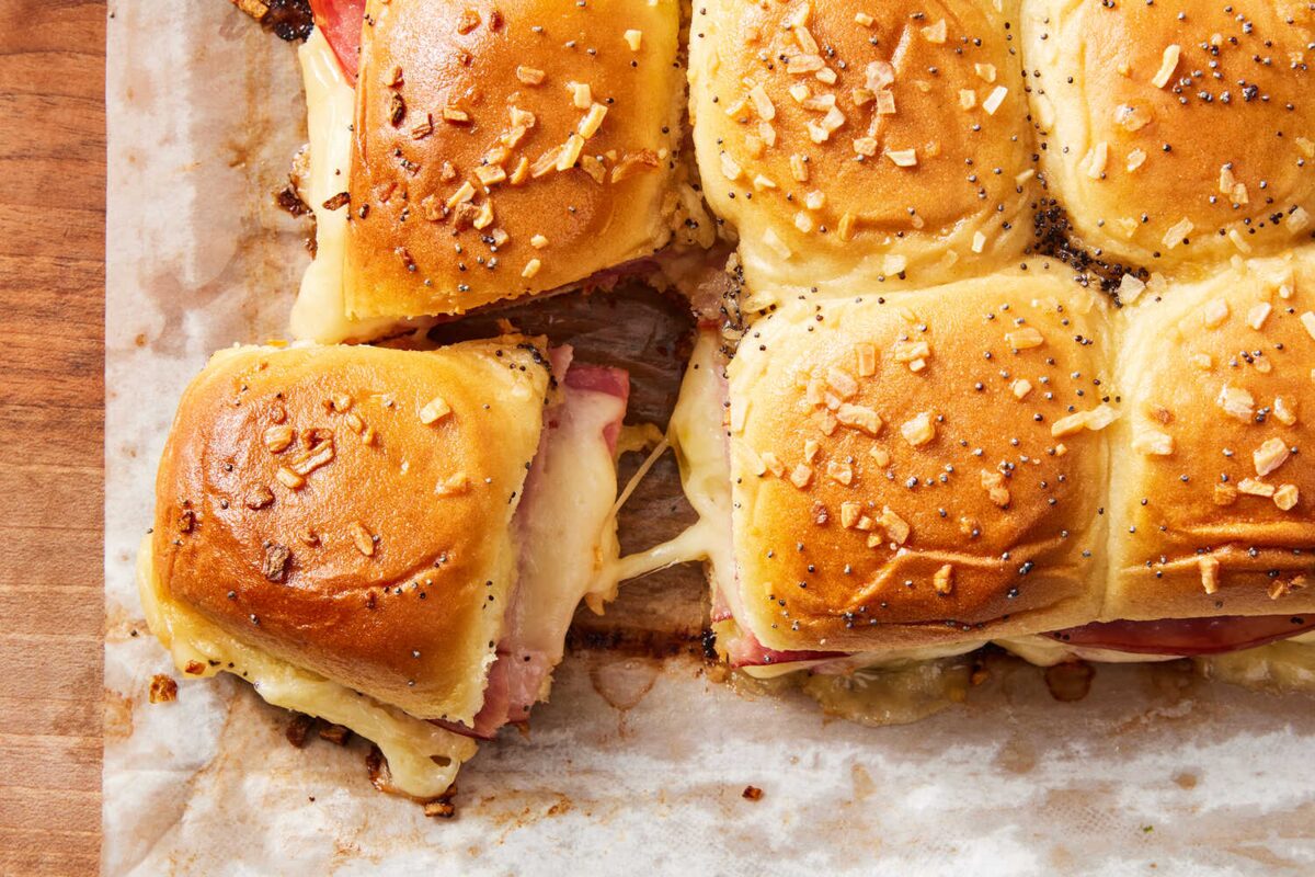 Ham and Cheese Sliders