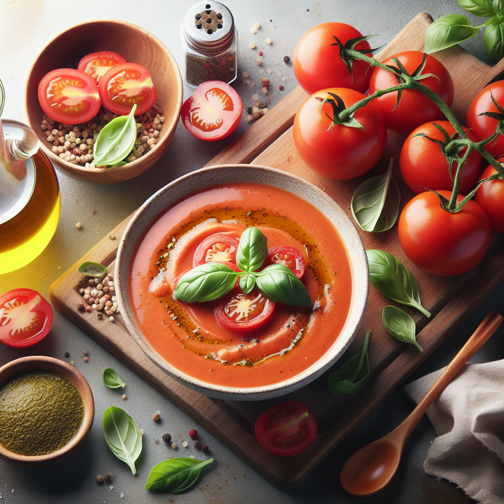 No-Cook Blender Tomato Soup