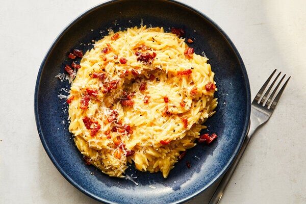 Orzotto Alla Carbonara
