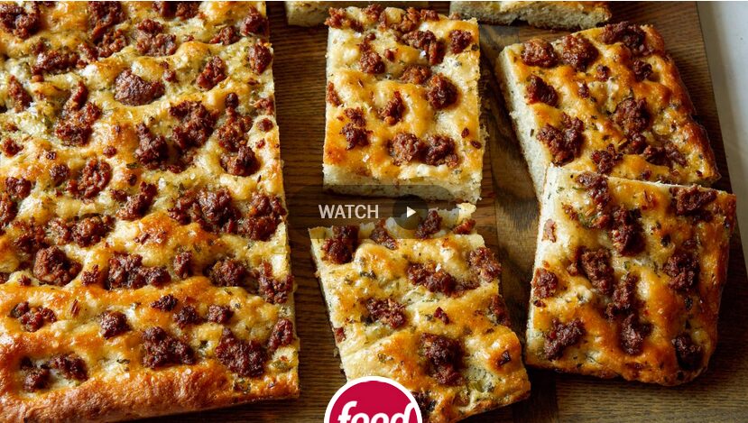 Thanksgiving Stuffing Focaccia